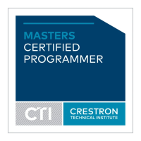 Crestron Master Certified